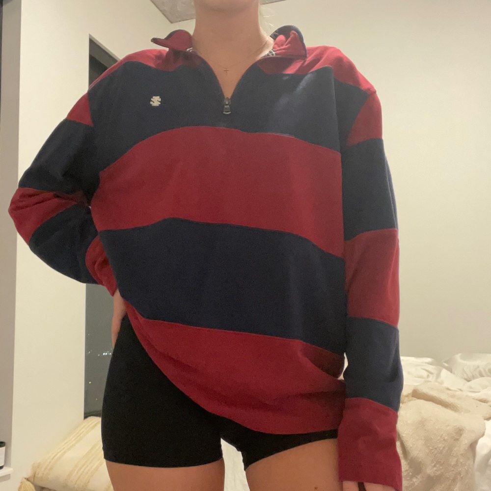 Vintage Izod quarter zip